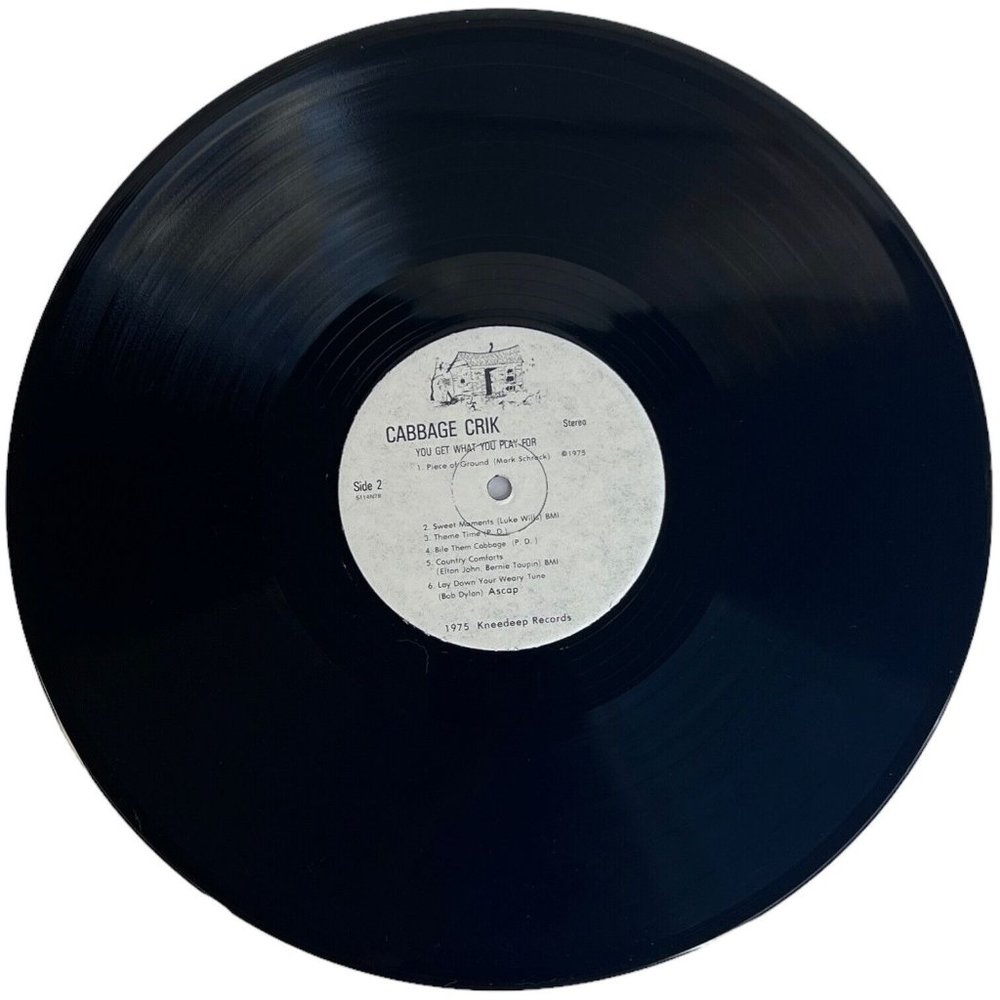 1975 Cabbage CrikYou Get What You Play For Vinyl LP Record Album 5114N7 Tested - Picture 3 of 5